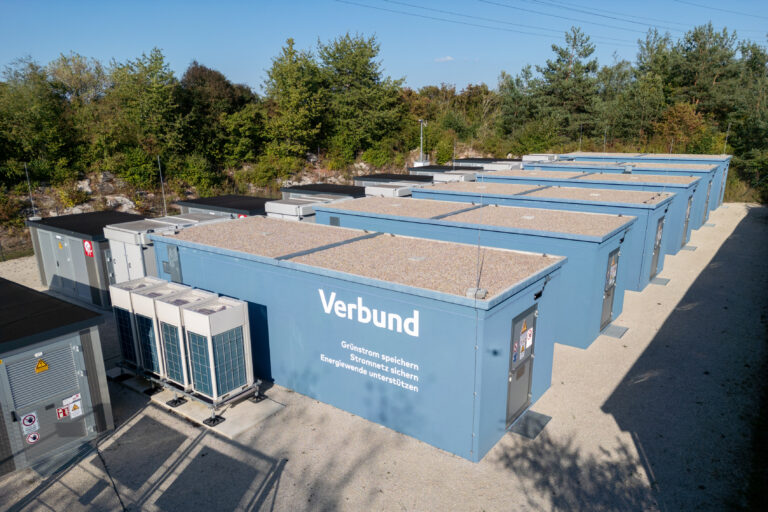 Großbatteriespeicher von Verbund und Fluence