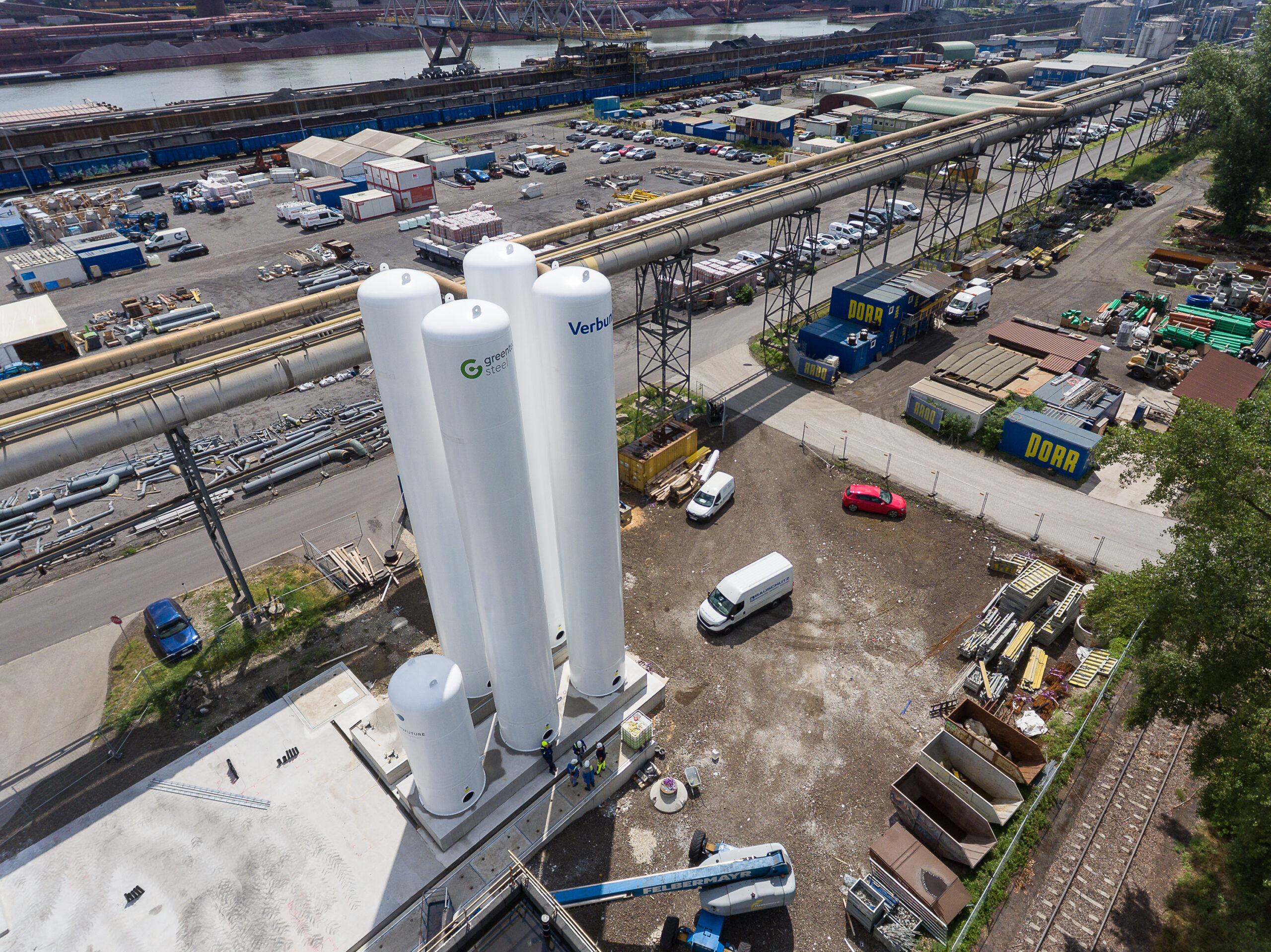 Die H2FUTURE Wasserstoffpilotanlage in Linz wird von voestalpine und VERBUND erweitert