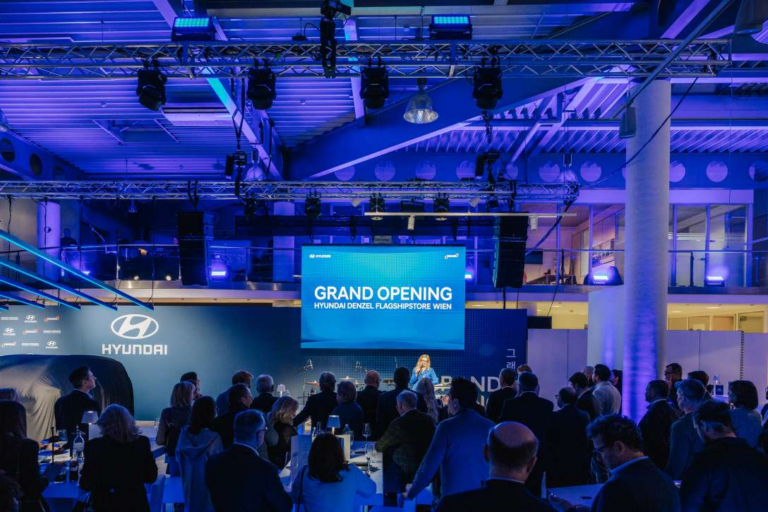 Neuer Hyundai Denzel Flagship Store in Wien Erdberg eröffnet