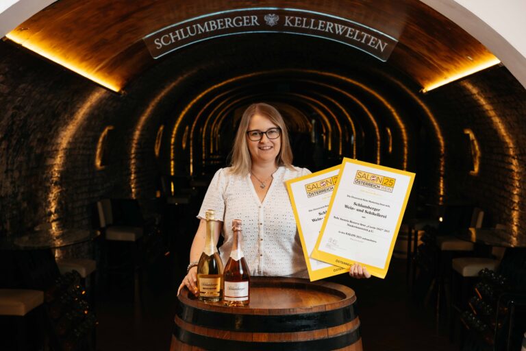 Schlumberger gewinnt mit zwei Sekten beim SALON Österreich Wein 2025