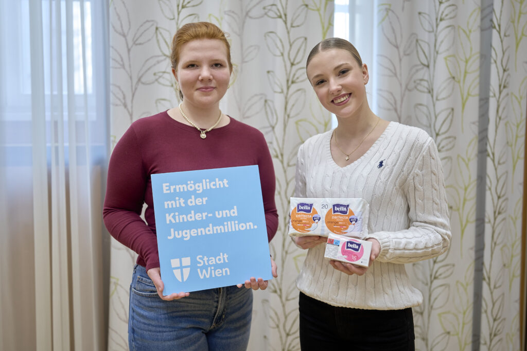 Kostenlose Menstruationsprodukte an Wiener Schulen werden ausgeweitet