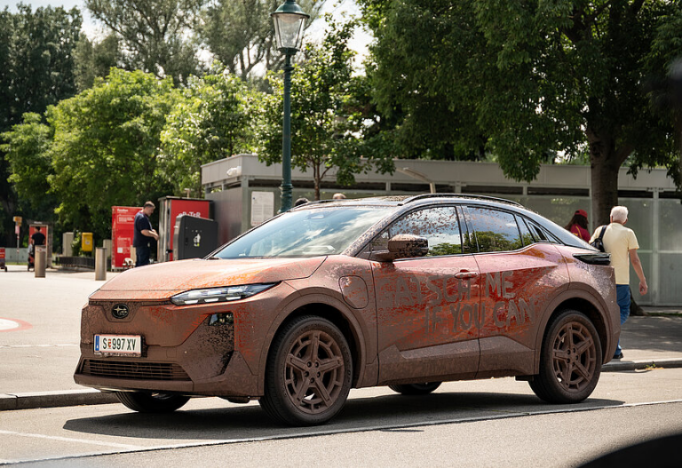 Dreckiger Subaru UNCHARTED in Salzburg & Wien