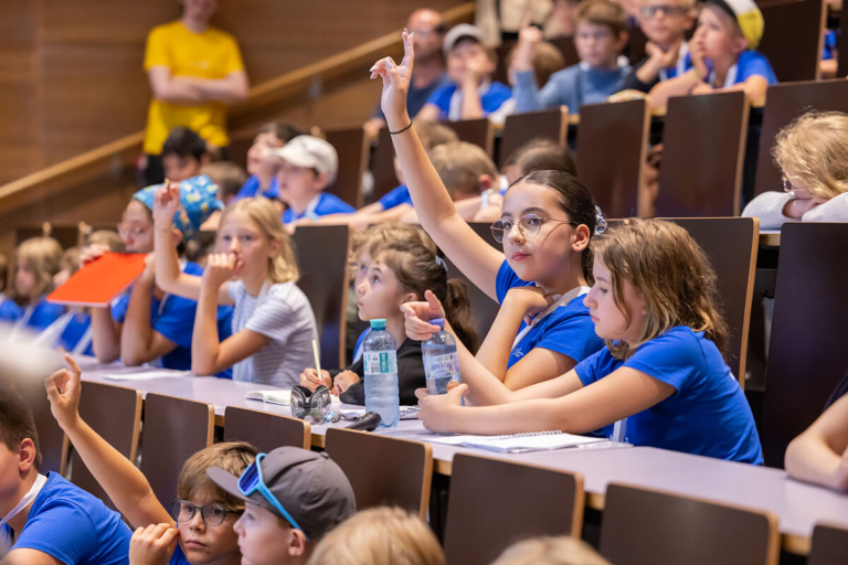Kinder in der KinderuniWien 2026