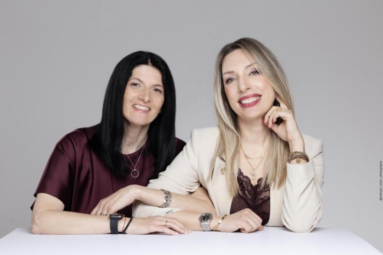 Tamara Bekčić und Milena Avramović Bjelica, Mitgründerinnen von Chapter 4 Serbien